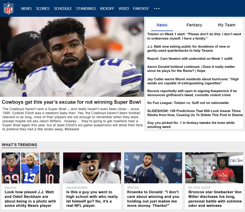 nfl kickoff week 1
